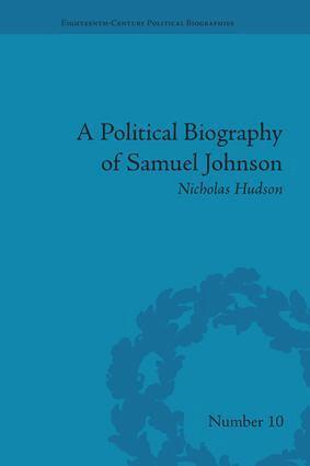 Nicholas Hudson - Political Biography of Samuel Johnson, Häftad