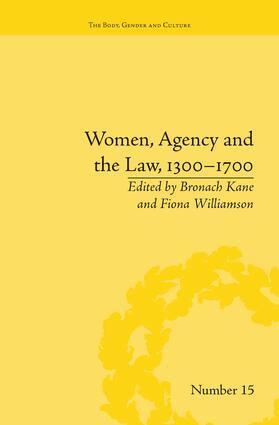 Bronach Kane - Women, Agency and the Law, 1300-1700, Häftad