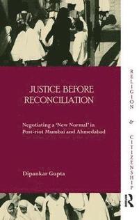 bokomslag Justice before Reconciliation