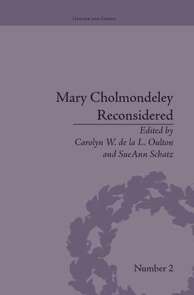 Carolyn W de la L Oulton, Carolyn W de la L Oulton, SueAnn Schatz - Mary Cholmondeley Reconsidered, Häftad