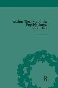 bokomslag Acting Theory and the English Stage, 1700-1830 Volume 2