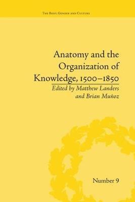 bokomslag Anatomy and the Organization of Knowledge, 15001850