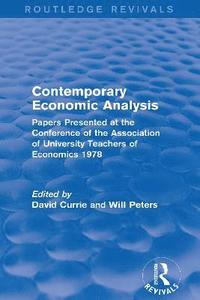 bokomslag Contemporary Economic Analysis (Routledge Revivals)