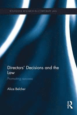 bokomslag Directors Decisions and the Law