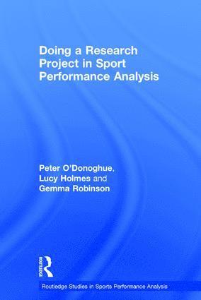 Doing a Research Project in Sport Performance Analysis