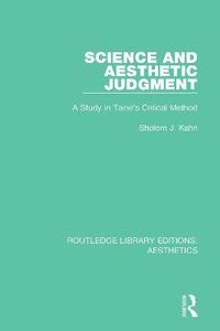 bokomslag Science and Aesthetic Judgement