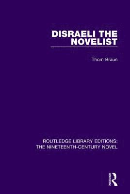 Disraeli the Novelist 1