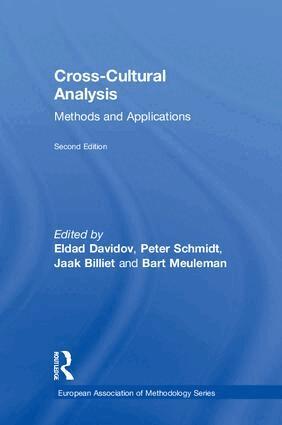Eldad Davidov, Peter Schmidt, Jaak Billiet, Bart Meuleman - Cross-Cultural Analysis, Inbunden