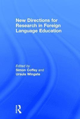 New Directions for Research in Foreign Language Education 1