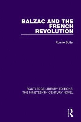 Balzac and the French Revolution 1