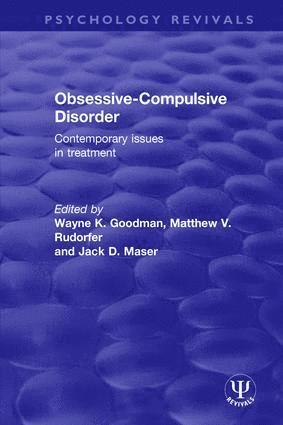 Wayne K. Goodman, Matthew V. Rudorfer, Jack D. Maser - Obsessive-Compulsive Disorder, Inbunden