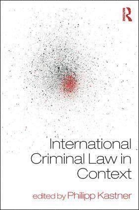 bokomslag International Criminal Law in Context