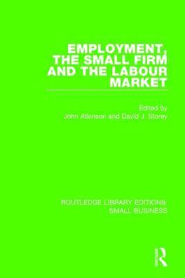 Employment, the Small Firm and the Labour Market 1