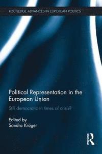 bokomslag Political Representation in the European Union