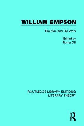 Roma Gill - William Empson, Häftad