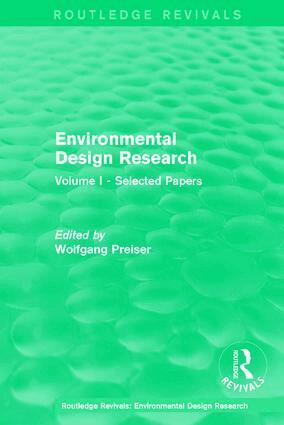 Wolfgang F. E. Preiser - Environmental Design Research, Inbunden
