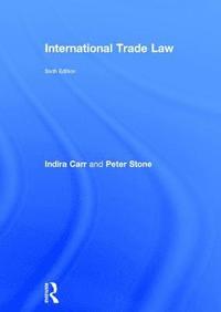 bokomslag International Trade Law