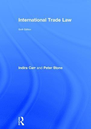 bokomslag International Trade Law