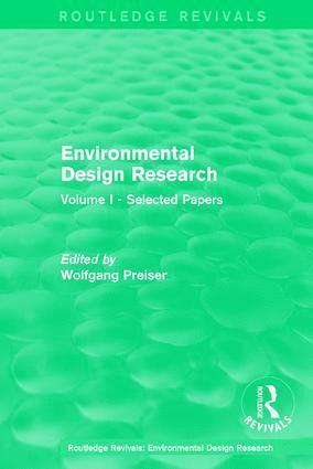 bokomslag Environmental Design Research