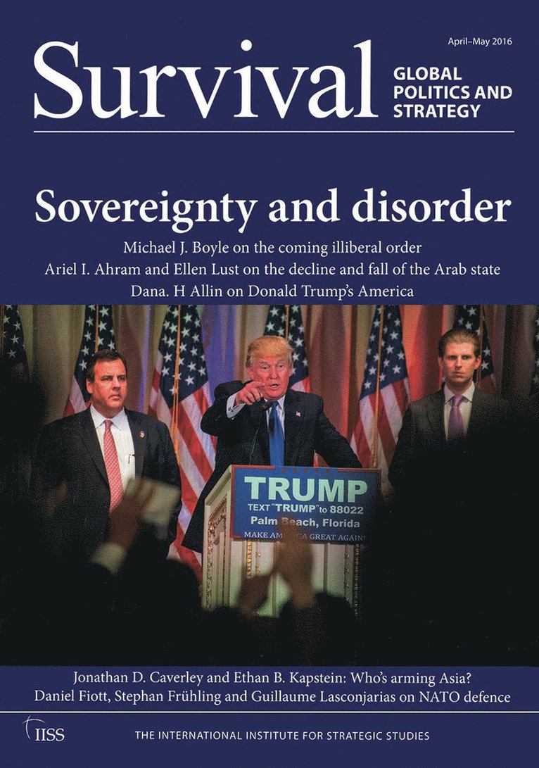 0 The International Institute for Strategic Studies (IISS),, The International Institute for Strategic Studies (IISS), The International Institute for Strategi - Survival 58.2, Häftad