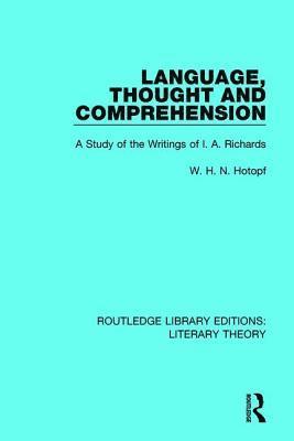 Language, Thought and Comprehension 1