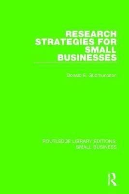 bokomslag Research Strategies for Small Businesses