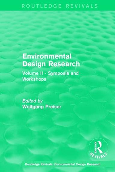 bokomslag Environmental Design Research