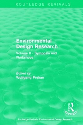 Wolfgang Preiser - Environmental Design Research, Häftad