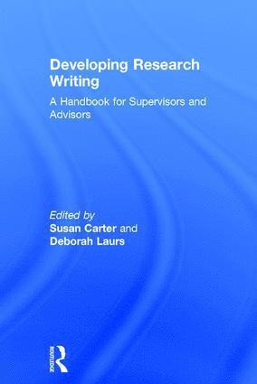 Susan Carter, Deborah Laurs, New Zealand) Carter, Susan (University of Auckland, New Zealand) Laurs, Deborah (Victoria University of Wellington - Developing Research Writing, Inbunden
