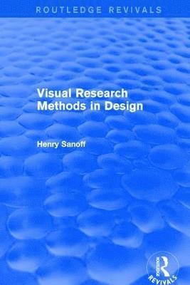 bokomslag Visual Research Methods in Design (Routledge Revivals)