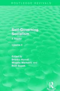 bokomslag Self-Governing Socialism