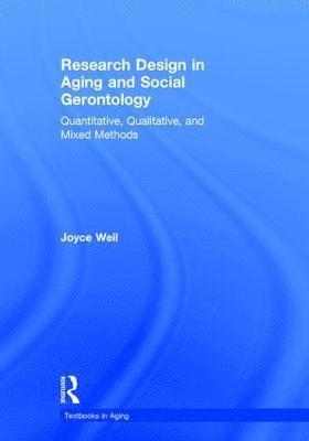 Research Design in Aging and Social Gerontology 1