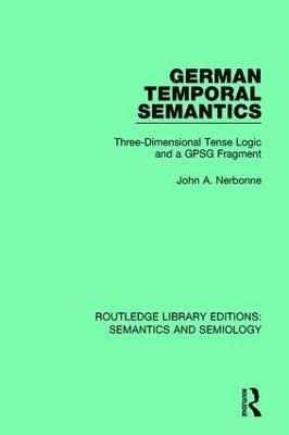 bokomslag German Temporal Semantics