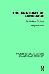 bokomslag The Anatomy of Language