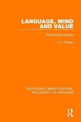 Language, Mind and Value 1