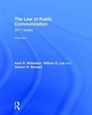 The Law of Public Communication 1