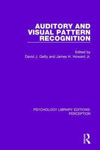 bokomslag Auditory and Visual Pattern Recognition