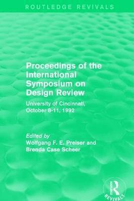 bokomslag Proceedings of the International Symposium on Design Review (Routledge Revivals)