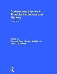 bokomslag Contemporary Issues in Financial Institutions and Markets