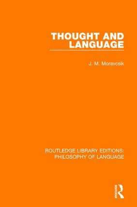 Thought and Language 1