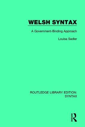Louisa Sadler - Welsh Syntax, Häftad