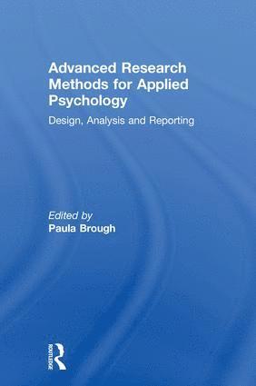 bokomslag Advanced Research Methods for Applied Psychology