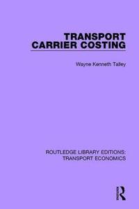 bokomslag Transport Carrier Costing