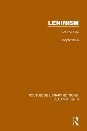 Joseph Stalin - Leninism, Inbunden