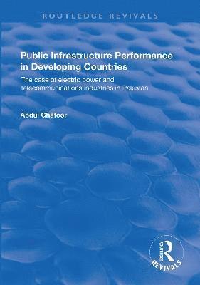 Public Infrastructure Performance in Developing Countries 1