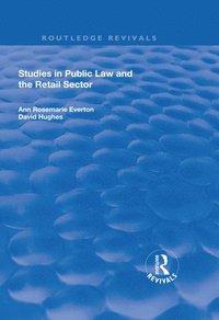 bokomslag Studies in Public Law and the Retail Sector