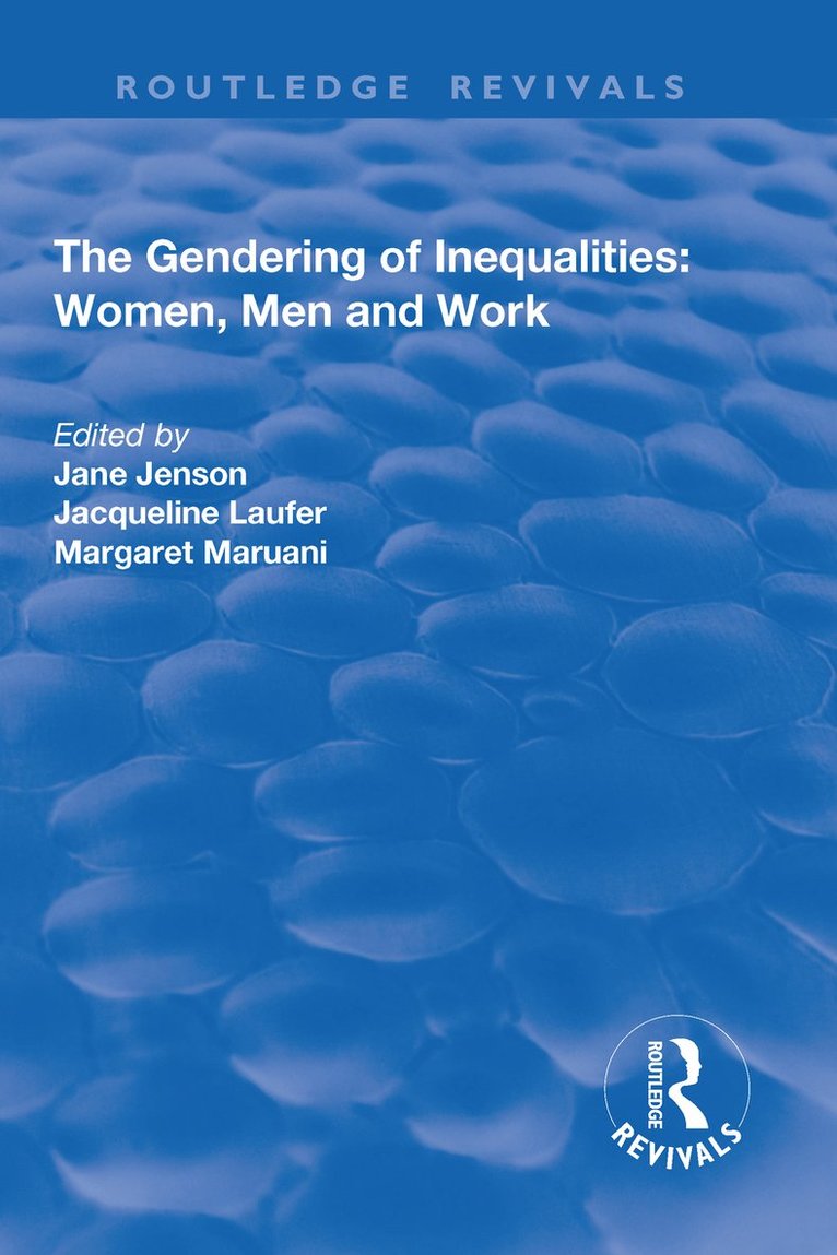Jane Jenson, Jacqueline Laufer, Margaret Maruani - Gendering of Inequalities, Inbunden