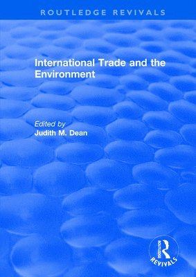 bokomslag International Trade and the Environment