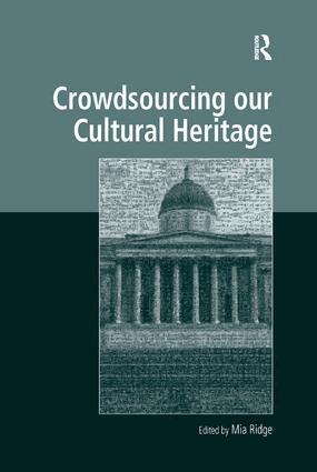Mia Ridge - Crowdsourcing our Cultural Heritage, Häftad