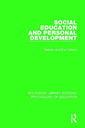 Social Education and Personal Development 1